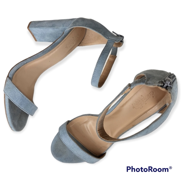 Charlotte Russe strappy block heel size 8 - Picture 2 of 8